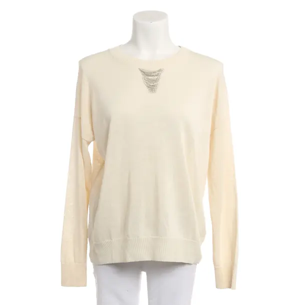 Pullover, in Cream, Baumwolle, Peserico