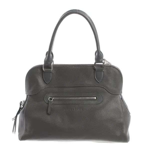 Handtasche, in Grau, Leder, Longchamp