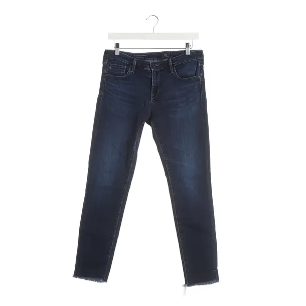 Slim Fit Jeans, in Navy, Cotton, Adriano Goldschmied