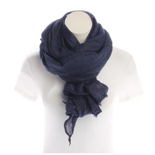 Shawl, in Blue, Cotton, Rick Owens