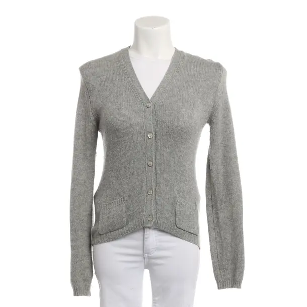 Cardigan, in Gray, Cashmere, Allude