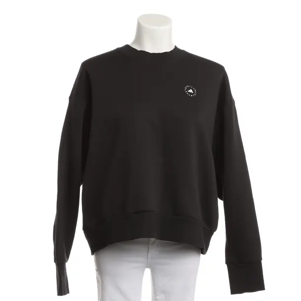 Sweatshirt, in Black, Cotton, Adidas by Stella McCartney
