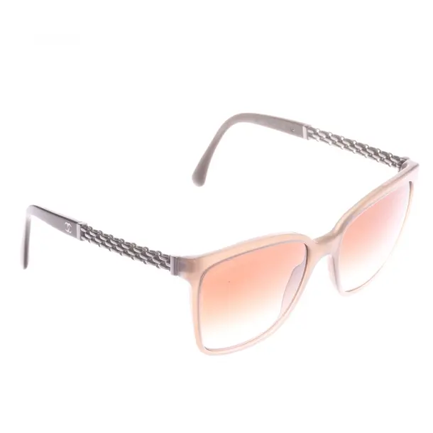 Occhiali da sole, in Marrone, Plastica, Chanel