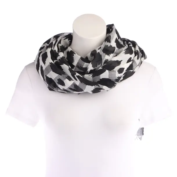 Shawl, in Black, Cotton, Burberry