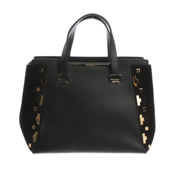 Handbag, in Black, Leather, Jimmy Choo