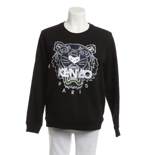 Sweatshirt, in Schwarz, Baumwolle, Kenzo