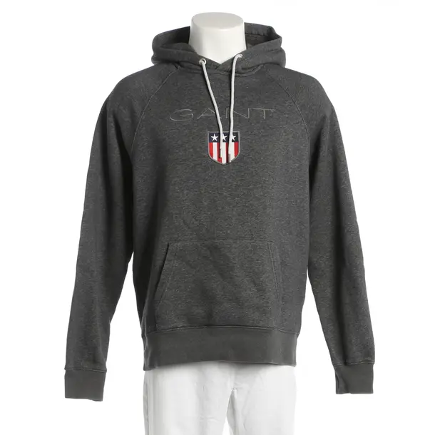 Hoodie, in Gray, Cotton, Gant