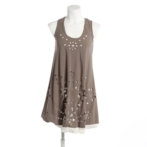 Dress, in Gray, Polyamide, High Use