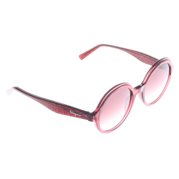 Sonnenbrille, in Rot, Kunststoff, Salvatore Ferragamo