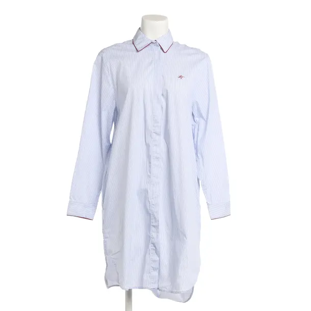 Dress, in Blue, Cotton, Luis Trenker