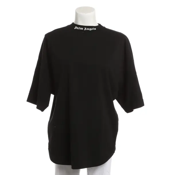 Shirt, in Black, Cotton, Palm Angels