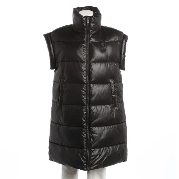 Weste, in Schwarz, Polyamid, Blauer USA