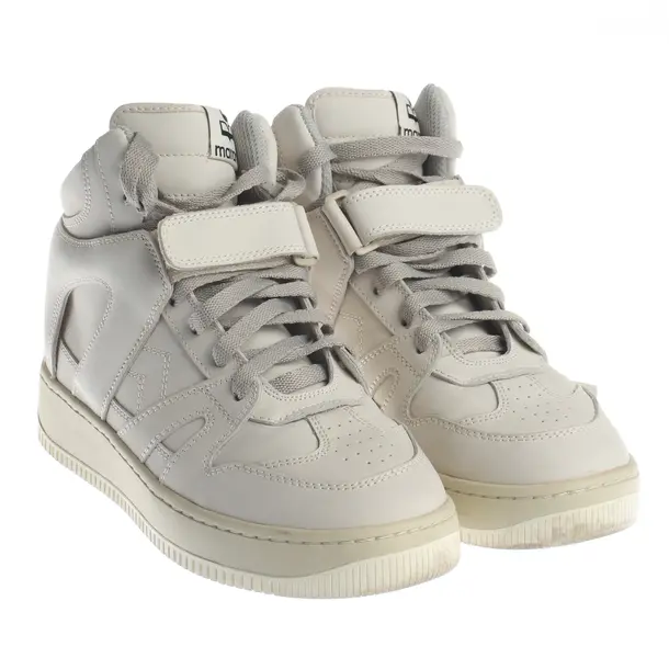 High-Top Sneakers, in Gray, Isabel Marant