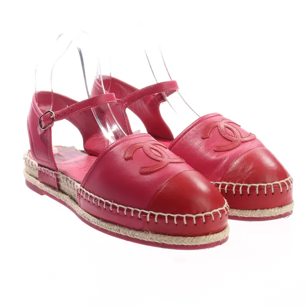 Espadrilles, in Himbeere, Chanel