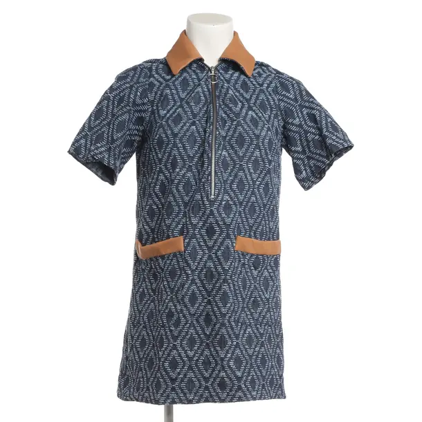 Dress, in Blue, Cotton, Maje