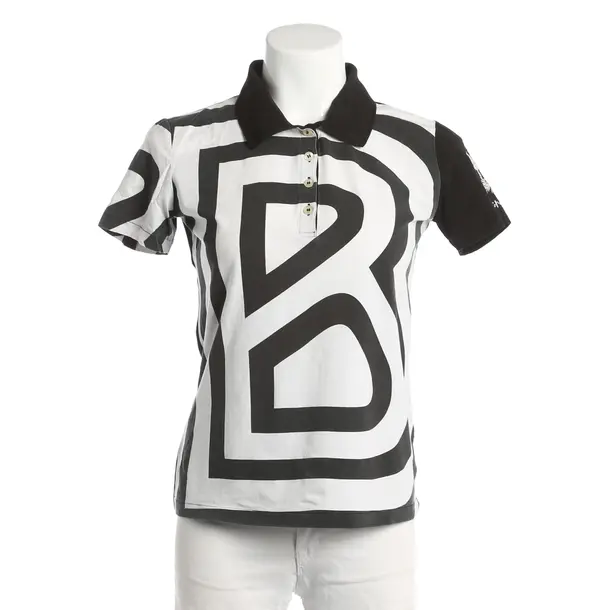 Poloshirt, in Schwarz, Baumwolle, Bogner