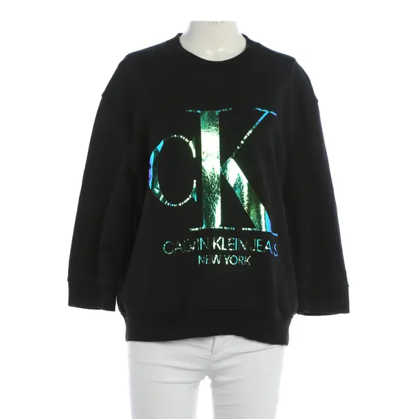 Sweatshirt, in Black, Cotton, Calvin Klein