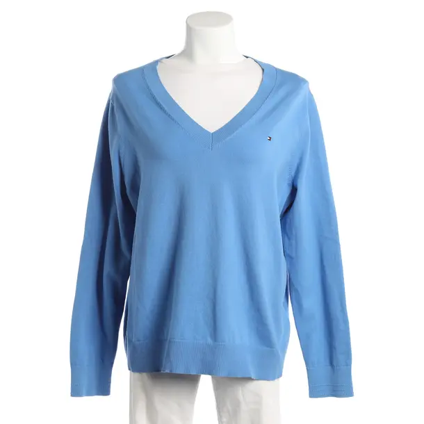 Jumper, in Blue, Cotton, Tommy Hilfiger