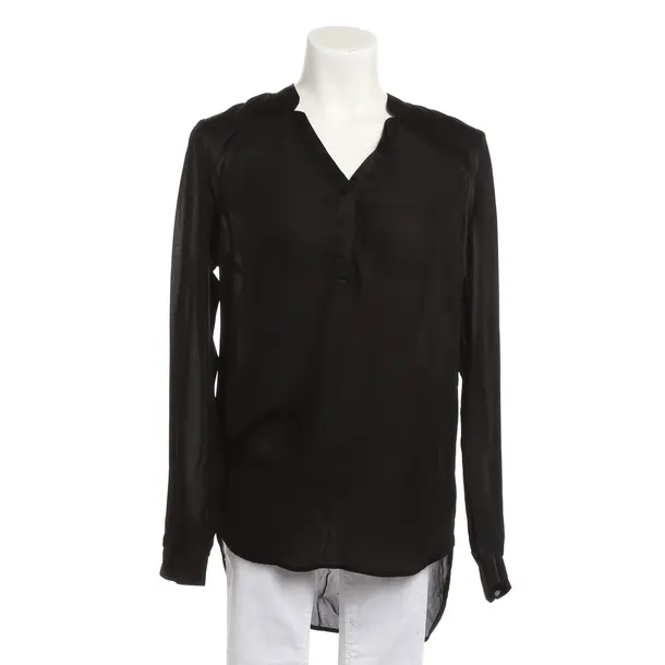 Blouse, in Black, Silk, Hugo Boss