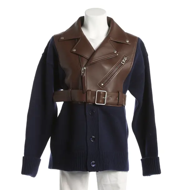 Mid-Season Jacket, in Brown, Leather, Loewe