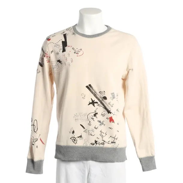 Sweatshirt, in Multicolored, Cotton, Hugo Boss Orange