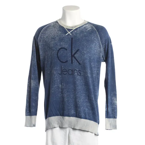 Jumper, in Blue, Cotton, Calvin Klein