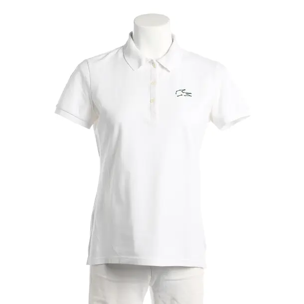 Poloshirt, in Weiß, Baumwolle, Lacoste