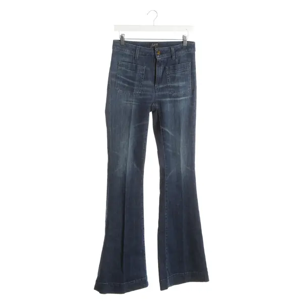 Jeans Flared, in Blau, Baumwolle, Seafarer