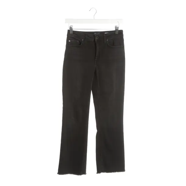 Jeans Slim Fit, in Dunkelgrau, Baumwolle, Raffaello Rossi