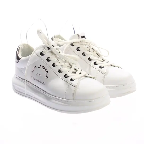 Sneaker, in Weiß, Karl Lagerfeld