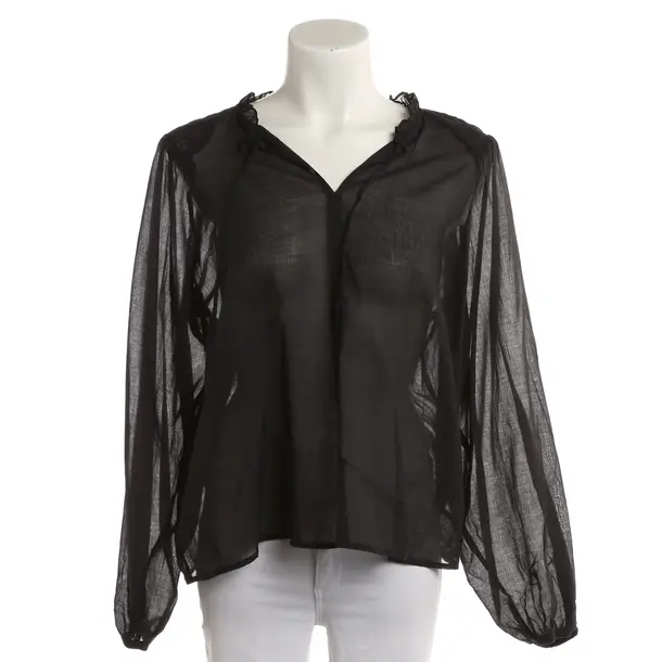 Bluse, in Schwarz, Baumwolle, Mos Mosh