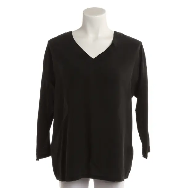 Camicetta, in Nero, Seta, Mos Mosh