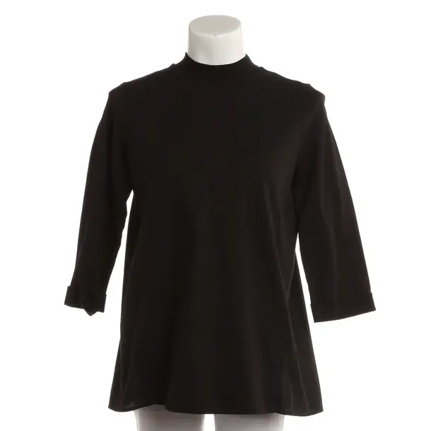 Long Sleeve Shirt, in Black, Cotton, Riani