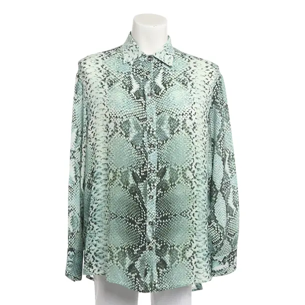 Bluse, in Grün, Seide, Pierre Balmain