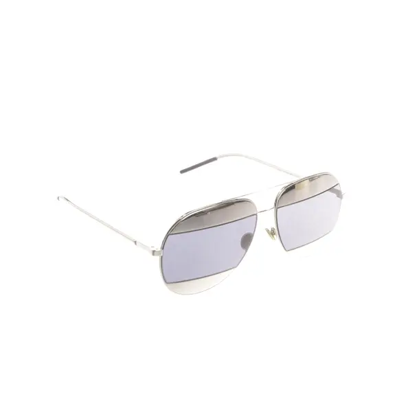 Sonnenbrille, in Silber, Kunststoff / Metall, Dior