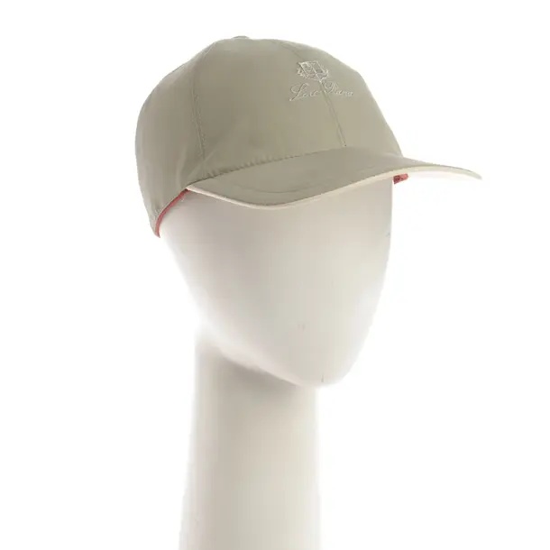 Cap, in Grün, Polyester, Loro Piana