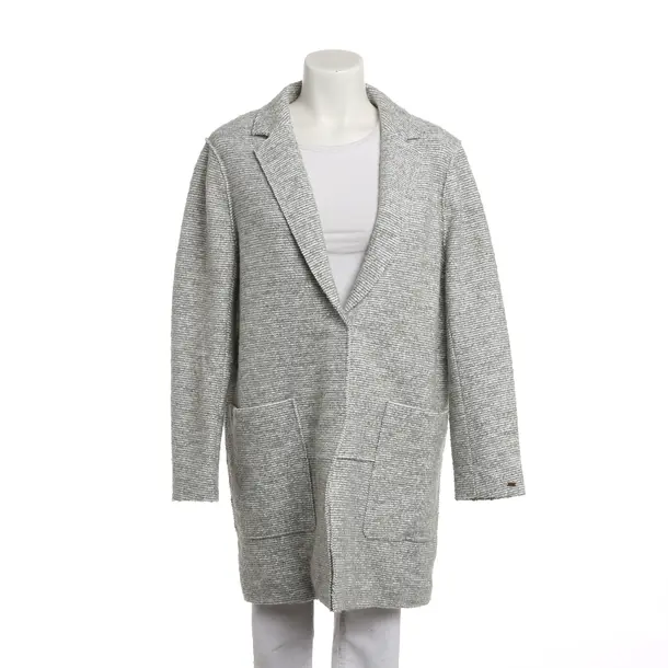 Cardigan, in Gray, Polyester, Tommy Hilfiger