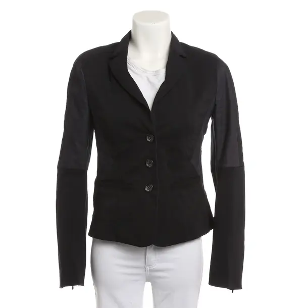 Blazer, in Navy, Cotton, Marc Cain