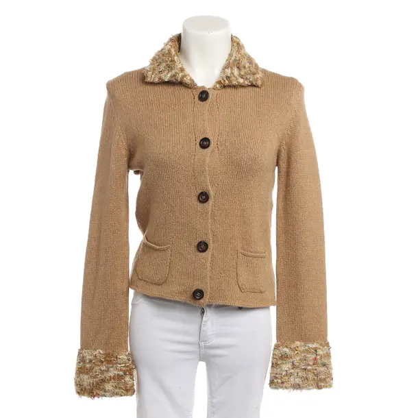 Cardigan, in Brown, Wool, Marc Cain