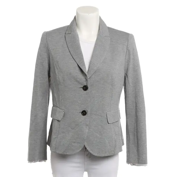 Blazer, in Gray, Viscose, Marc Cain