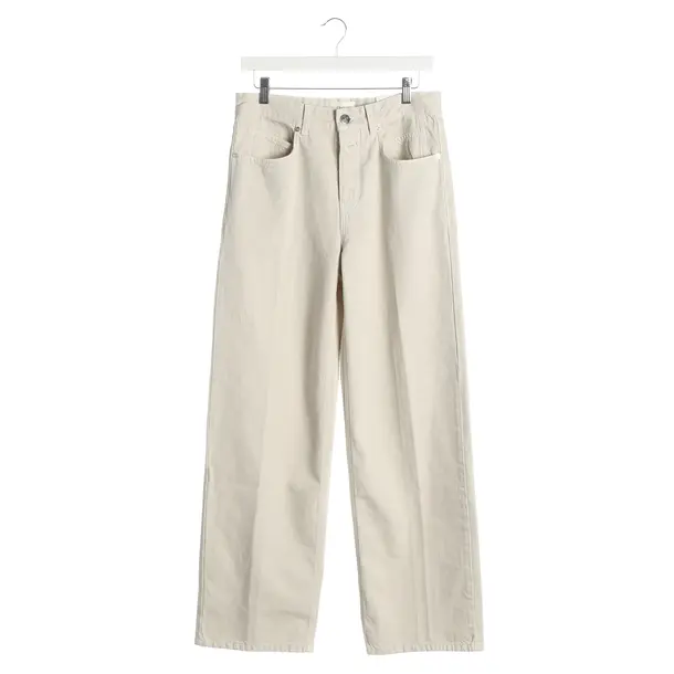 Straight Fit Jeans, in Beige, Cotton, Closed