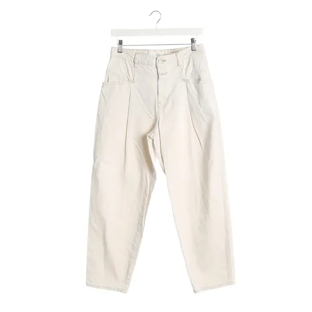 Slim Fit Jeans, in Cream, Cotton, Closed