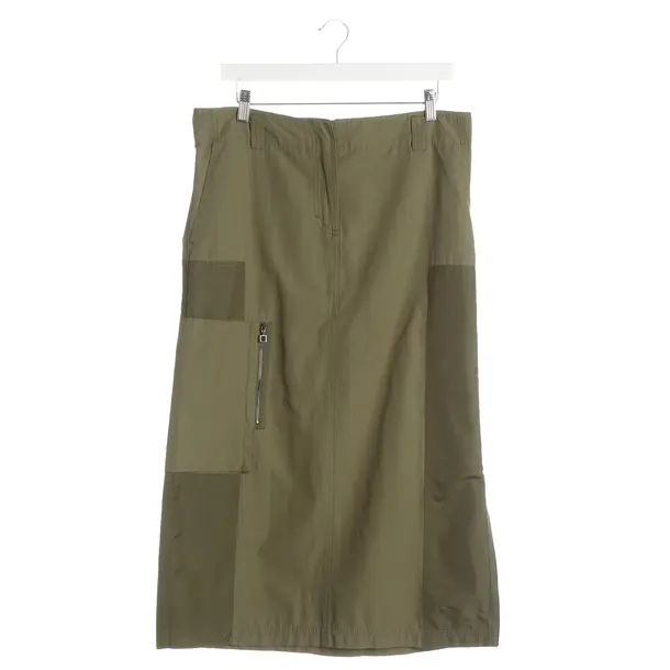 Gonna, in Verde, Cotone, Marc Cain Sport