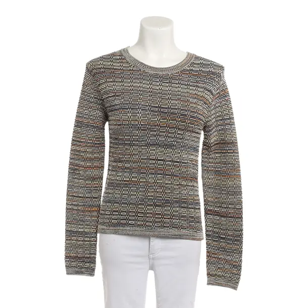 Maglione, in Multicolore, Cotone, Chiuso
