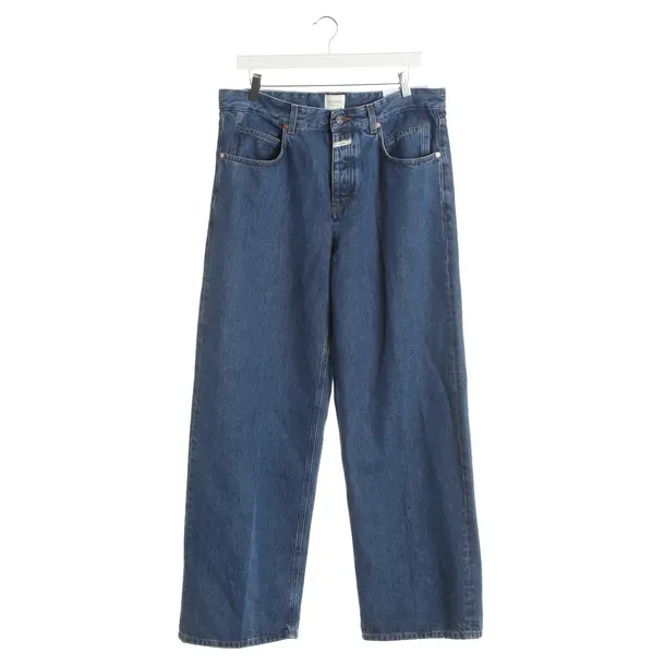 Jeans straight fit, in Blu, Cotone, Chiuso