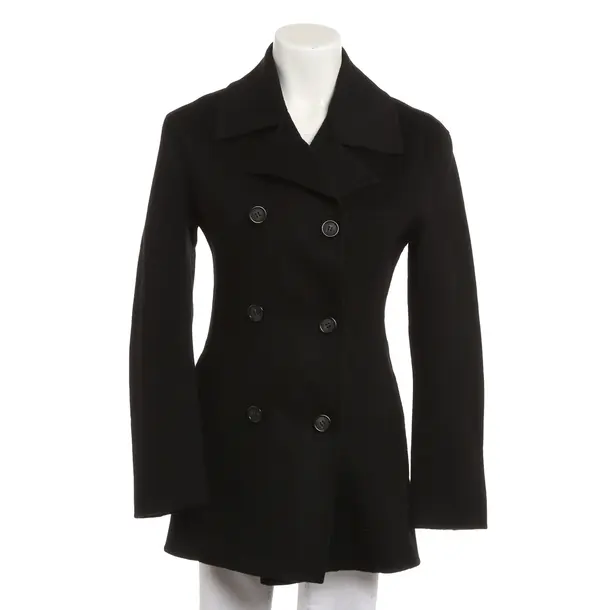 Übergangsjacke, in Schwarz, Wolle, Totême