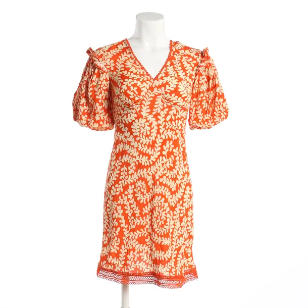 Dress, in Dark Orange, Viscose, Diane von Furstenberg