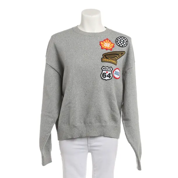 Jumper, in Gray, Cotton, Dsquared
