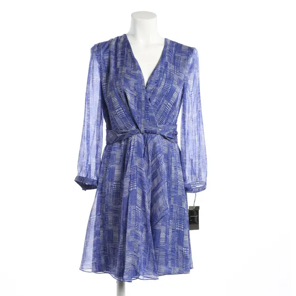 Dress, in Blue, Silk, Emporio Armani