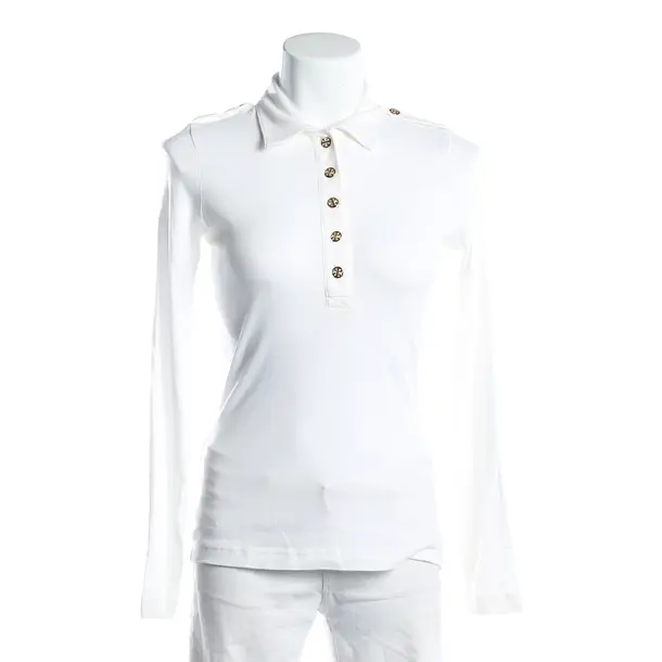 Long Sleeve Shirt, in White, Cotton, Tory Burch